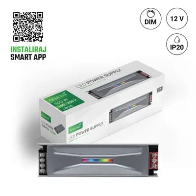 LED napajanje+ Kontroler Green Tech SMART 300W, 12V, IP20
