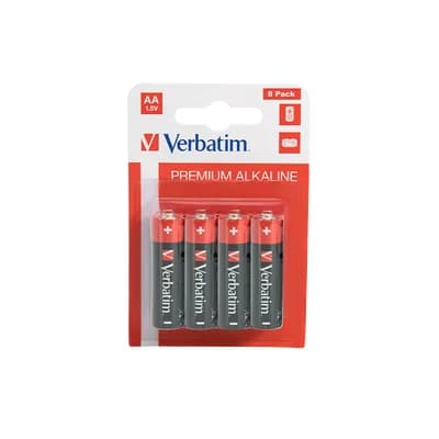Alkalne baterije AA Verbatim, 8/1, 1.5V