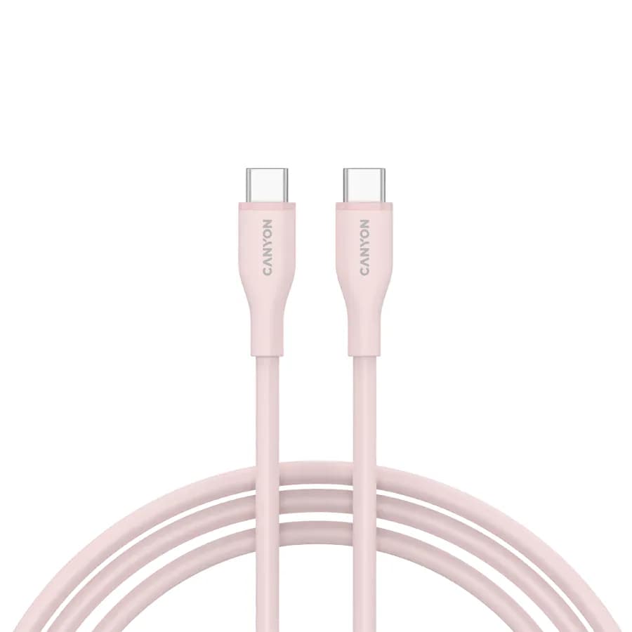 Canyon cable CC60SC10 C-C 60W 1m Silicon Pink Sand