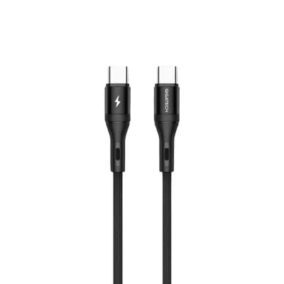 C na C kabel Gigatech XA420 1m, 60W, crni