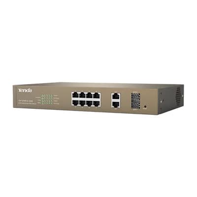 TENDA Gigabit combo PoE web smart switch TEF1210P-8-150W