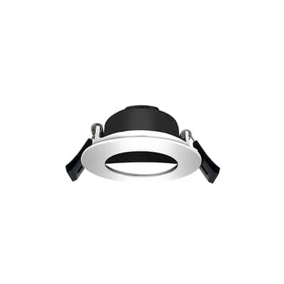 Rozetna za modularni downlight DLH-75-WW, promjer 75mm, bijela boja