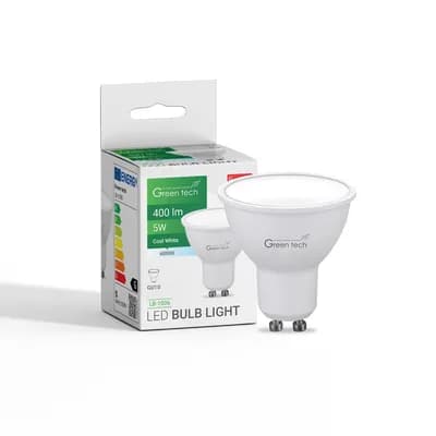 LED žarulja Green Tech 5W, 6000K, GU10, IP20, Sanan chip
