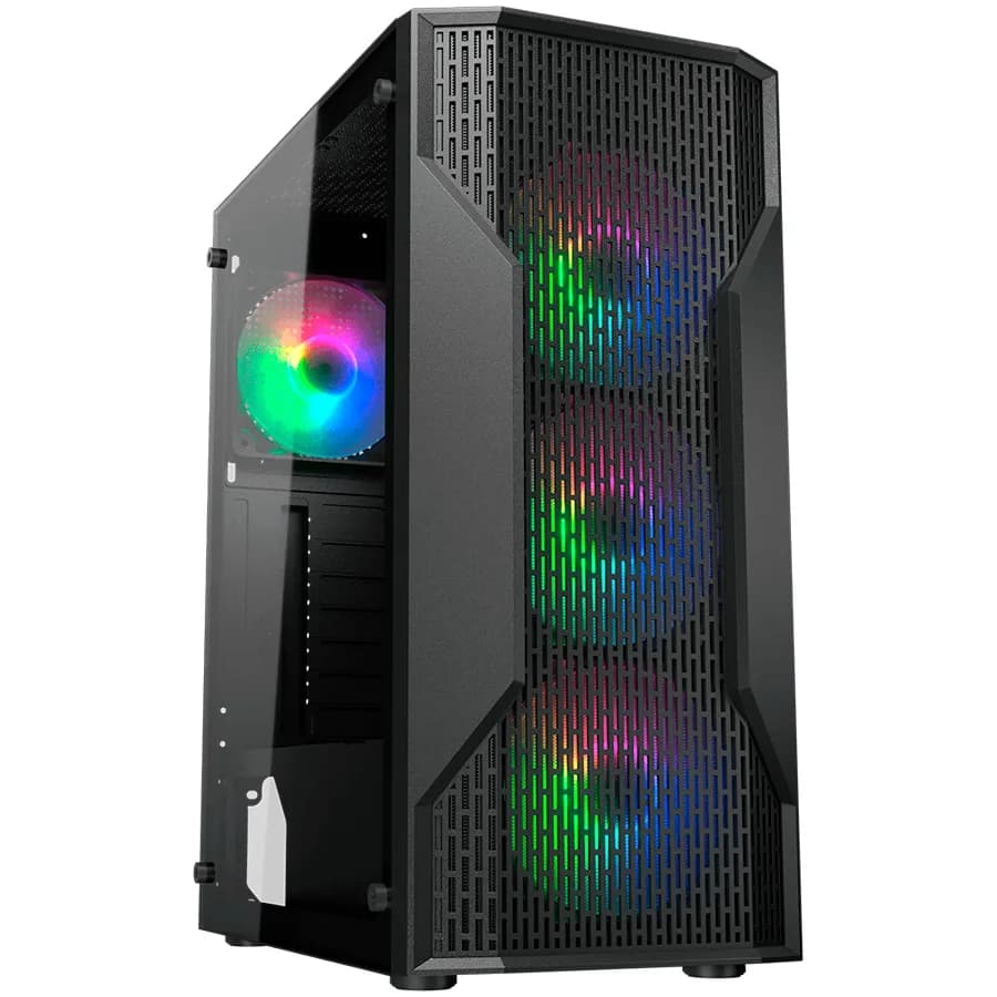 PC Gaming AMD 5500, B450, 16GB DDR4, SSD 960GB, GTX 1650 4GB, Argus 620W, Cougar Case RGB MX110