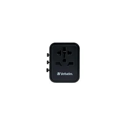 Putni adapter Verbatim, univerzalni, 2x USB-A, UTA-01