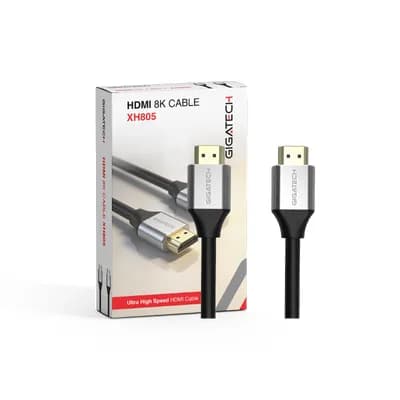 HDMI kabel Gigatech XH805, 1.5m, crni, 8K