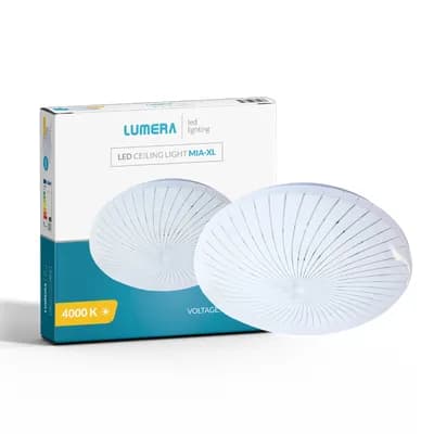 LED plafonjera Lumera Lighting Mia, 36W, 4000K, promjer 49cm