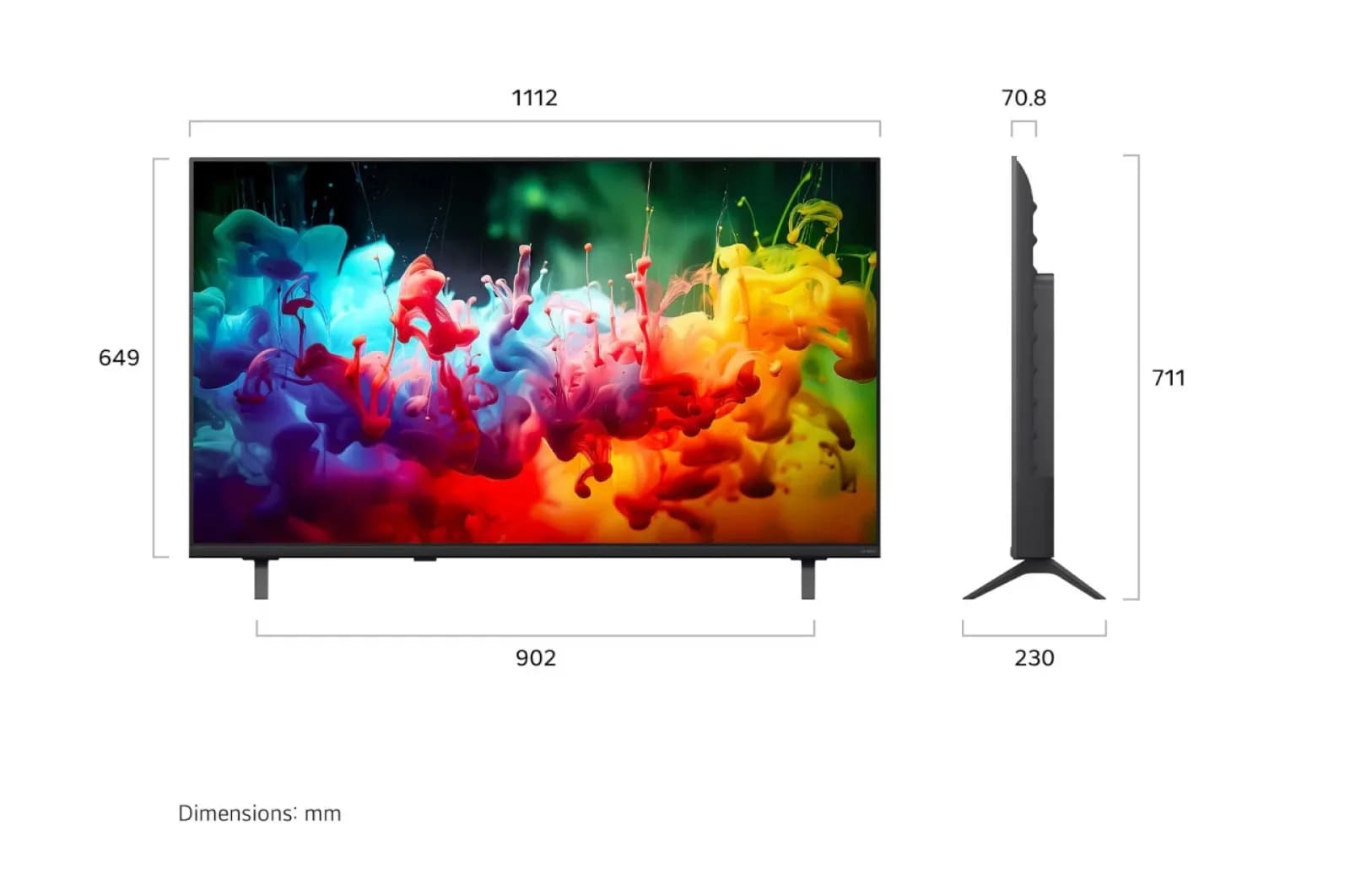 LG TV QNED 50QNED70B3C