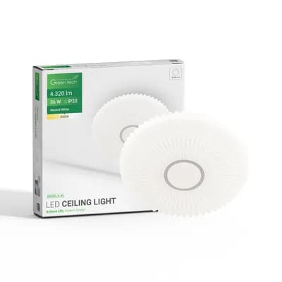 LED plafonjera Green Tech 36W, 4000K, fi 50cm