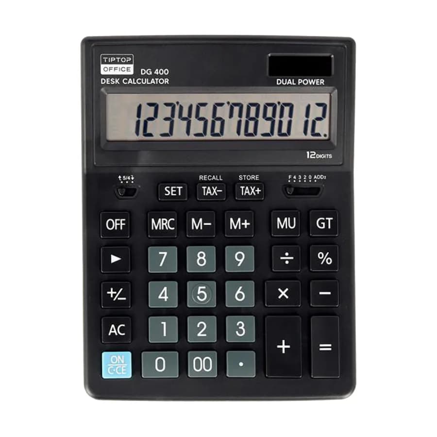 TTO KALKULATOR DG-400,12 cifara,Crna,TTO409650
