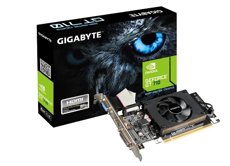 Gigabyte VGA GV-N710D3-2GL 2.0nVidia GeForce GT 7102GB DDR3 64bit;VGA,DVI,HDMI