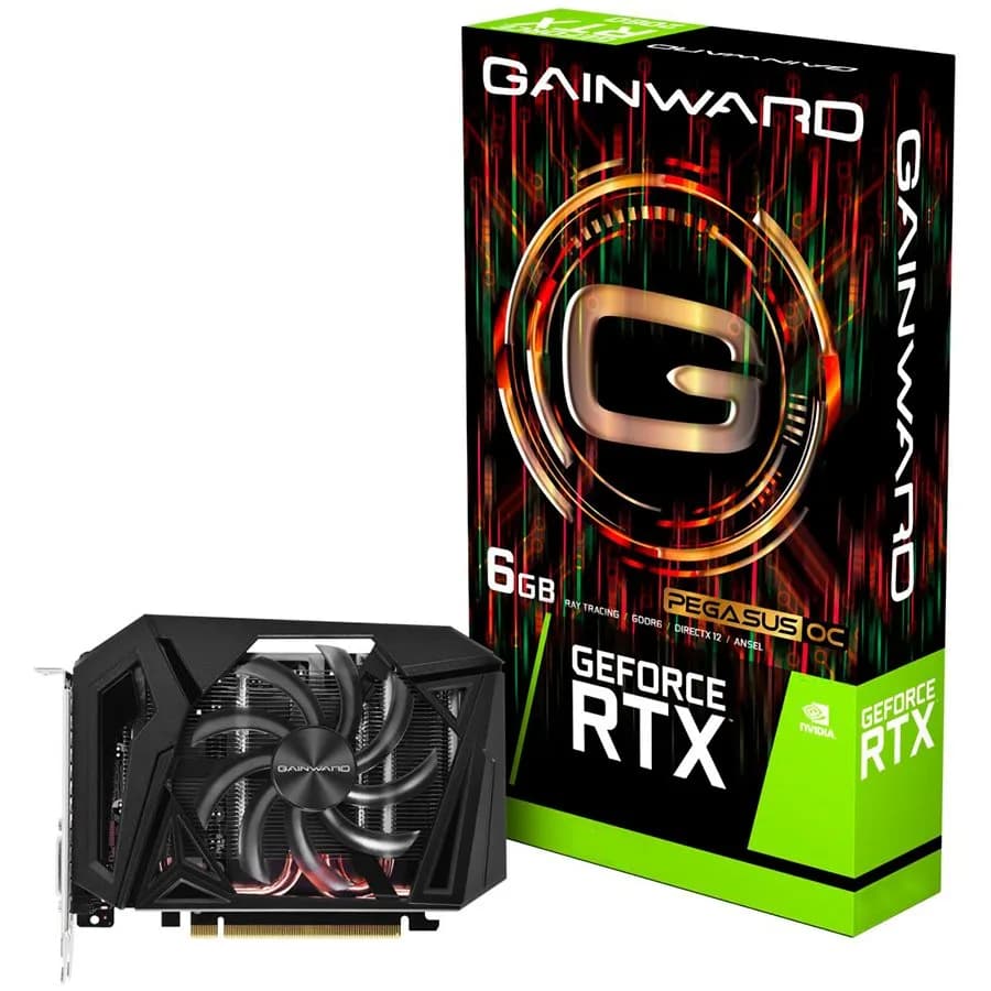 GAINWARD Video Card GTX1660Ti Pegasus 6GB 192B GDDR6 DVI DP HDMI