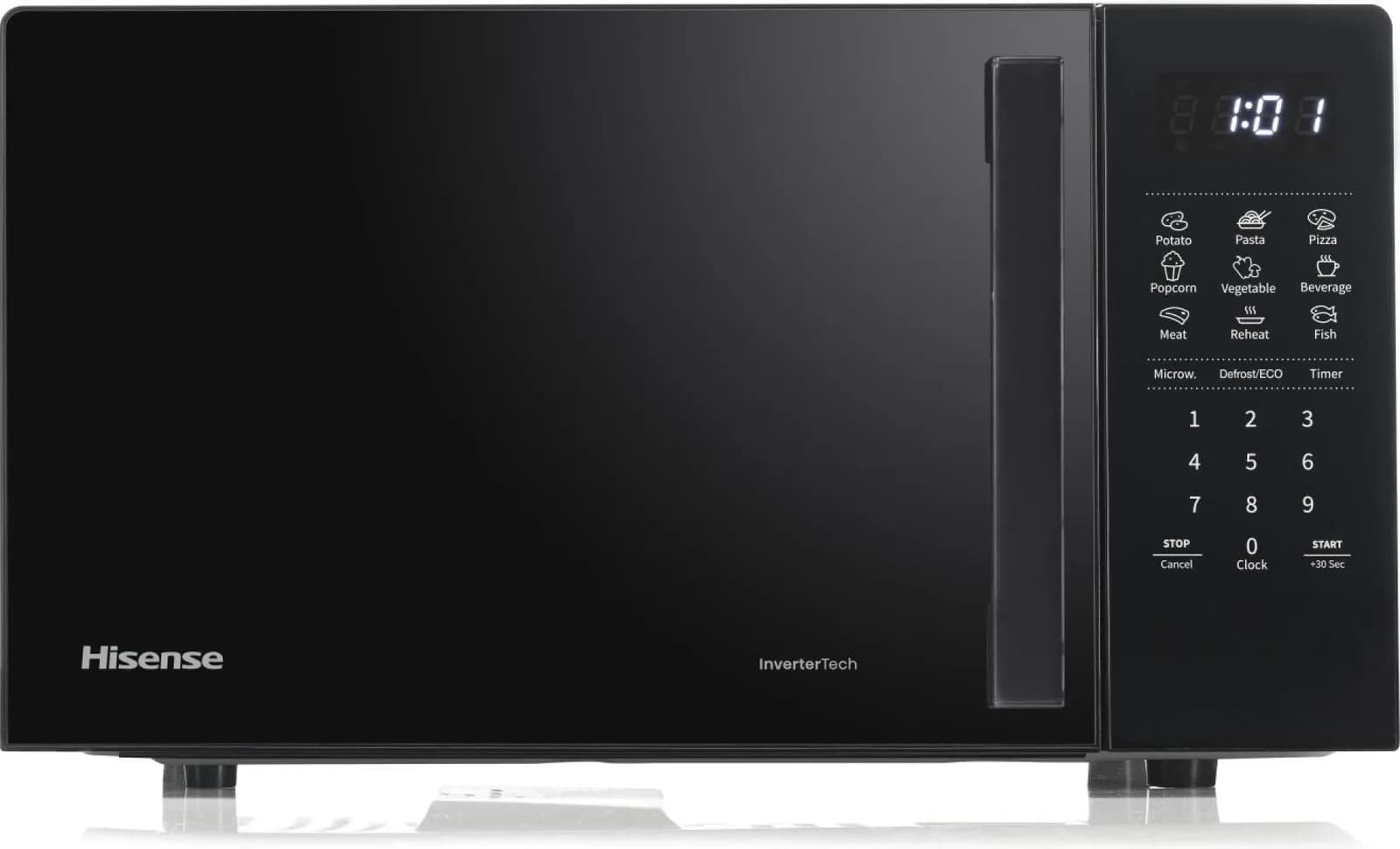 Mikrovalna pećnica, 20 l, 700 W, Inverter, Kontrola dodirom, Crna H20MOBS4HI