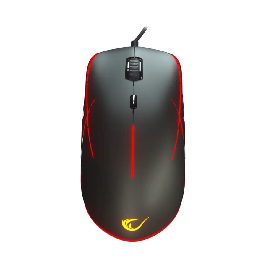 Miš gaming RAMPAGE SMX-R115 GEAR-X profesionalni, 6400dpi, pokretno RGB pozadinsko osvjetljenje, macro