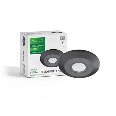 Infracrveni nadgradni senzor pokreta Green Tech IMS05C, IP20, 360°