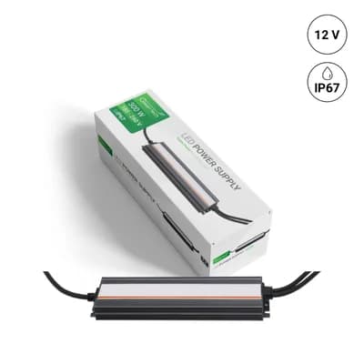 LED napajanje Green Tech 300W, 12V, IP67