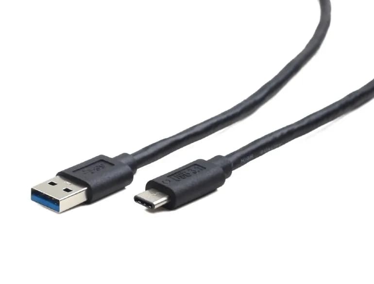USB 3.0 kabal AM to Type-C AM/CM, 1,8m, BLACK, GEMBIRD CCP-USB3-AMCM-6