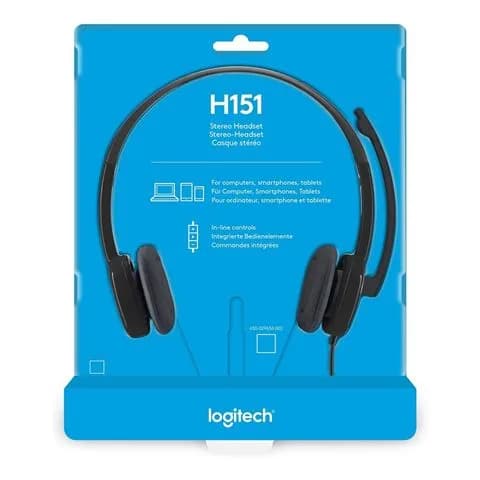 Slušalice Logitech H151 black