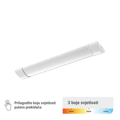 LED svjetiljka Green Tech, 18W, 3CCT, IP40, 60 cm podgradna