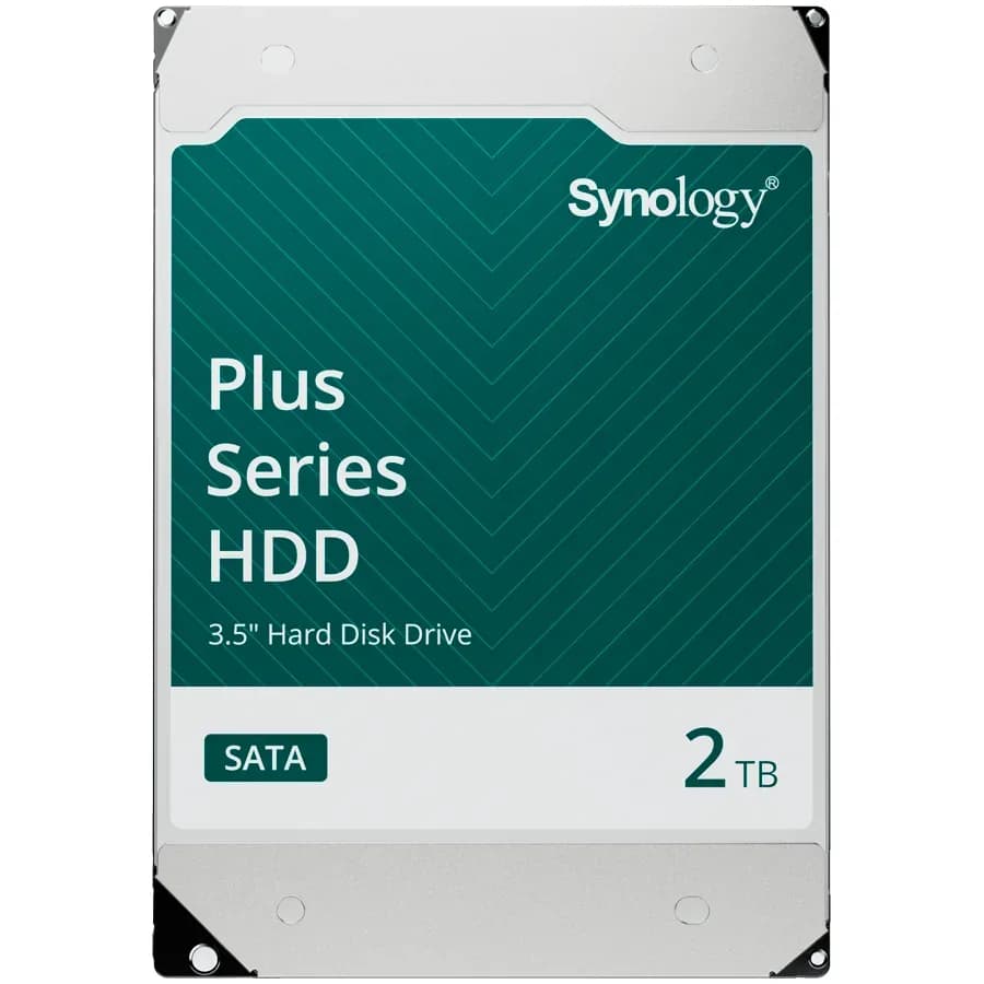 Synology HAT3300-2T 2TB Plus Series 3.5" SATA HDD 6Gb/s, 5400rpm, 180 MB/s, warranty