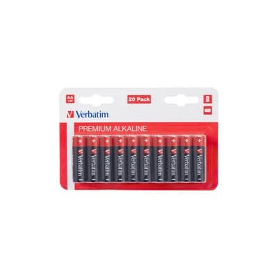 Alkalne baterije AA Verbatim, 20/1, 1.5V
