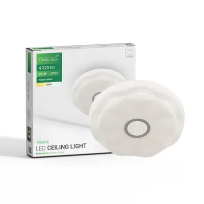LED plafonjera Green Tech 36W, 4000K, fi 50cm