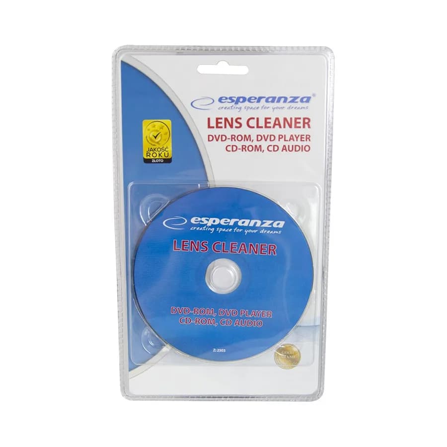 Čistač CD, DVD, Blue Ray drajva, ESPERANZA, ES123, cleaning disc