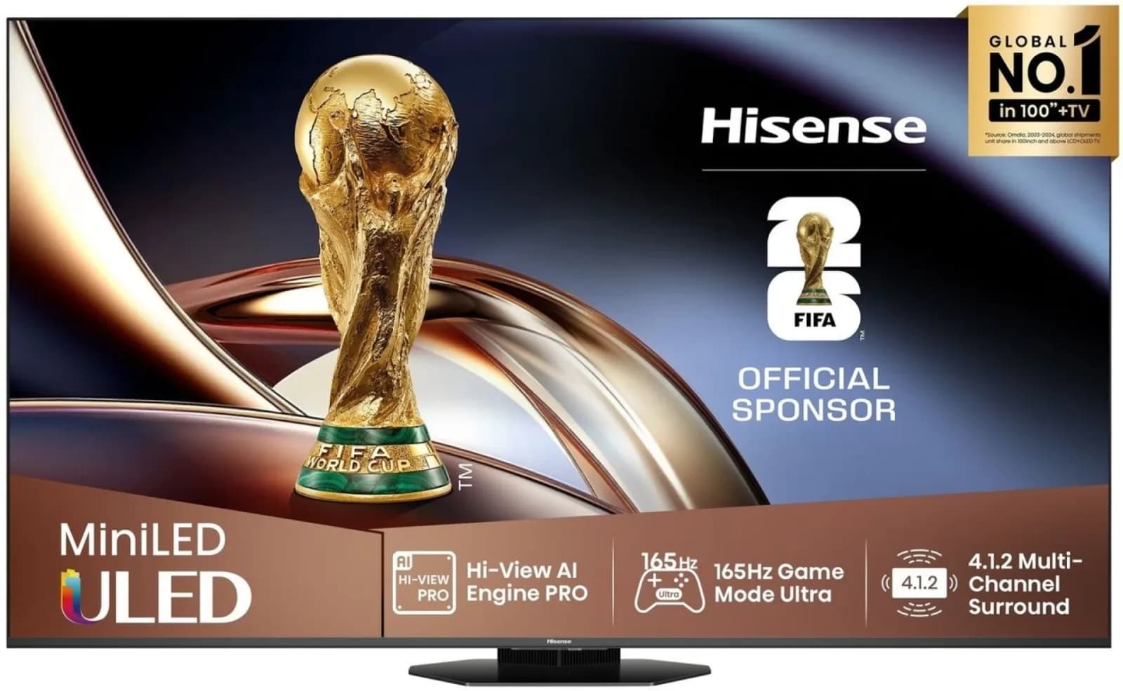 HISENSE TV LED 75U8Q