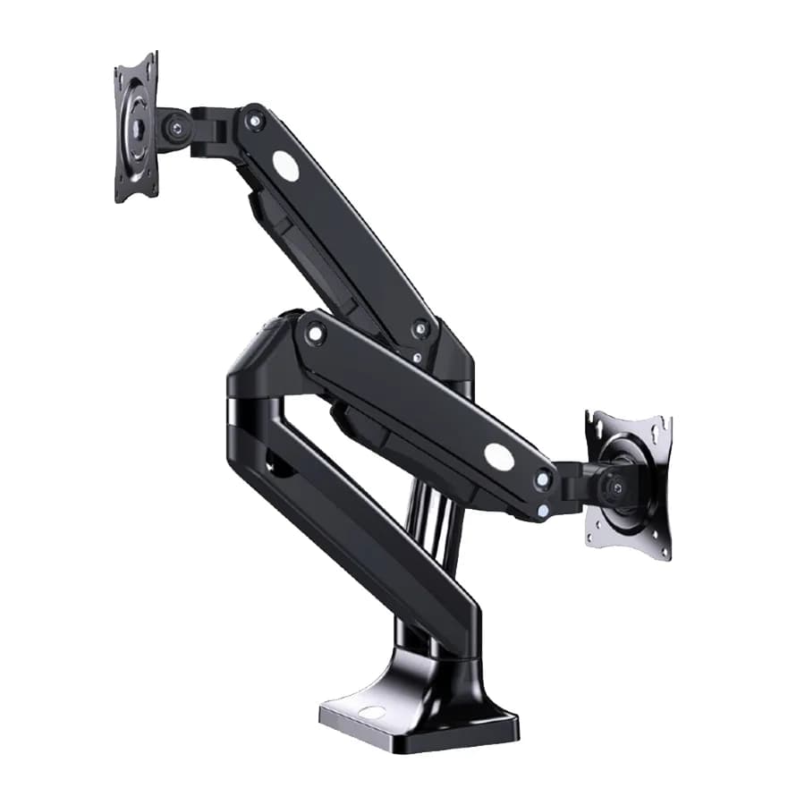 NOSAČ ZA DVA MONITORA GEMBIRD MA-DA2-03, montaža na stol, Full-motion, 17”-35”, up to 10 kg