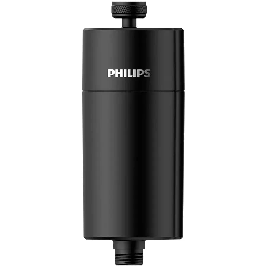 Philips Shower filter AWP1775BK/10, KDF filter, 8 l/min, black