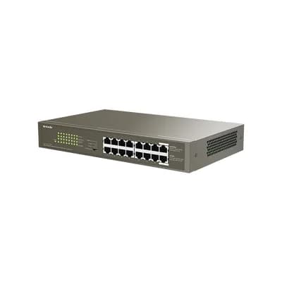 TENDA 1000M&PoE 16-Port Gigabit Ethernet Switch s 16-Port PoE TEG1116P-16-150W