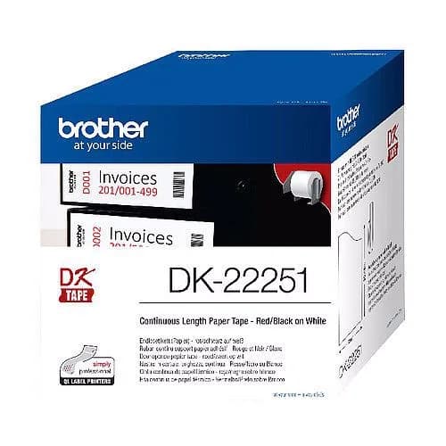 POT PAP BRO NALJ DK-22251 62mm Crno-crveno na bijelo