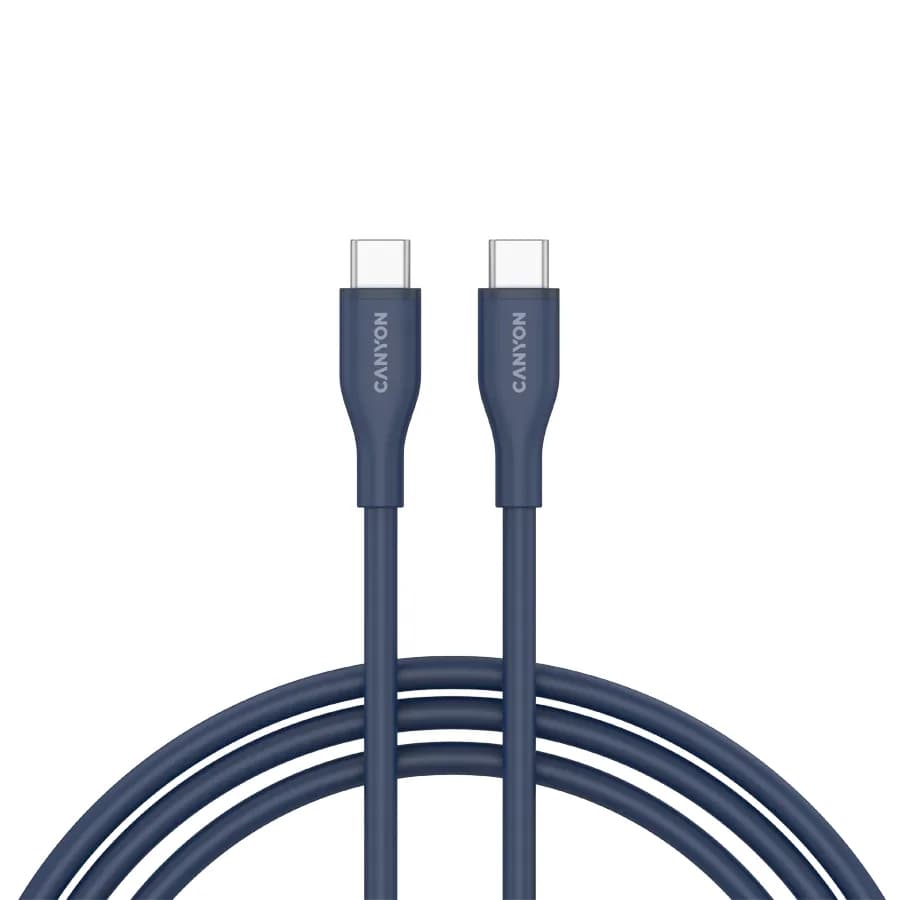 Canyon cable CC60SC10 C-C 60W 1m Silicon Dark blue