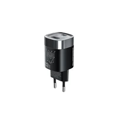 Univerzalni punjač za smartphone Transformers TF-K01, USB i C izlaz, 33W, crni