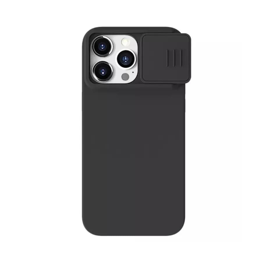 ZAŠTITNA MASKA NILLKIN CAMSHIELD SILKY ZA IPHONE 15 PRO CRNA