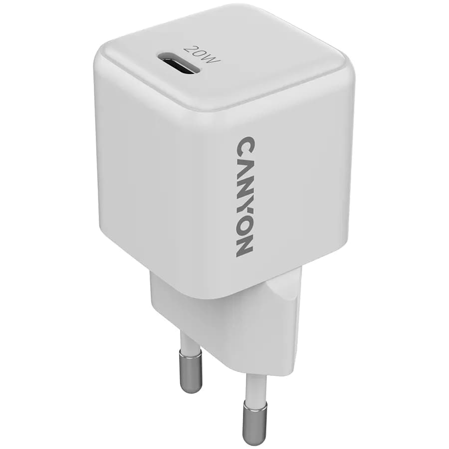 Canyon charger CU20C GaN 20W 1xPD EU White