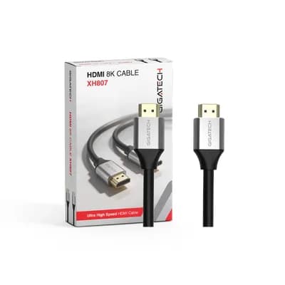 HDMI kabel Gigatech XH807, 3m, crni, 8K