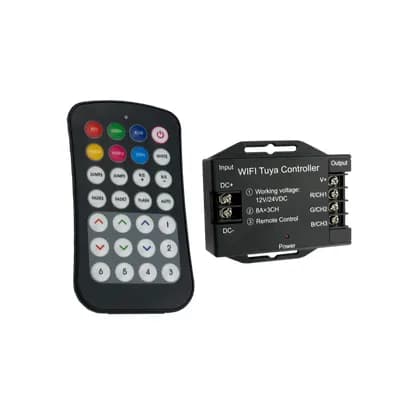 LED kontroler Green Tech TUYA, RGB, 12-24V, 288W (12V), 576W (24V), common