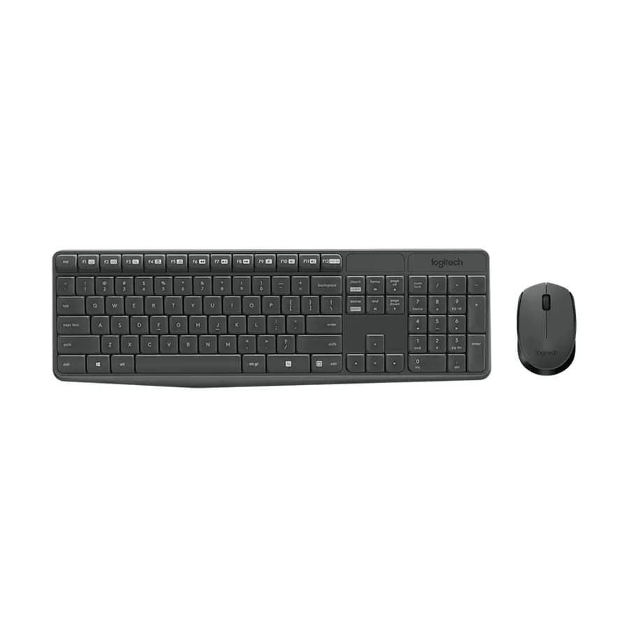Tastatura + miš bežično Logitech MK235, crno, US layout, 920-007931