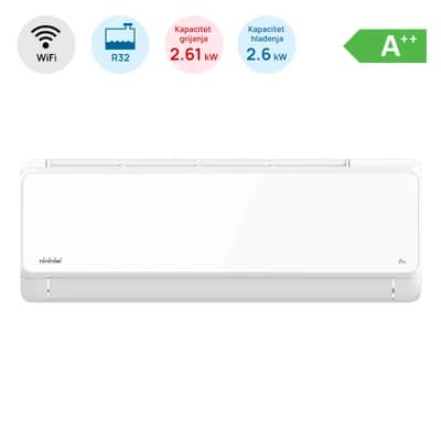 Klima TOYOTOMI Ora 09QINV 2,6 kW A++, Inverter, -15°C ~ 48°C