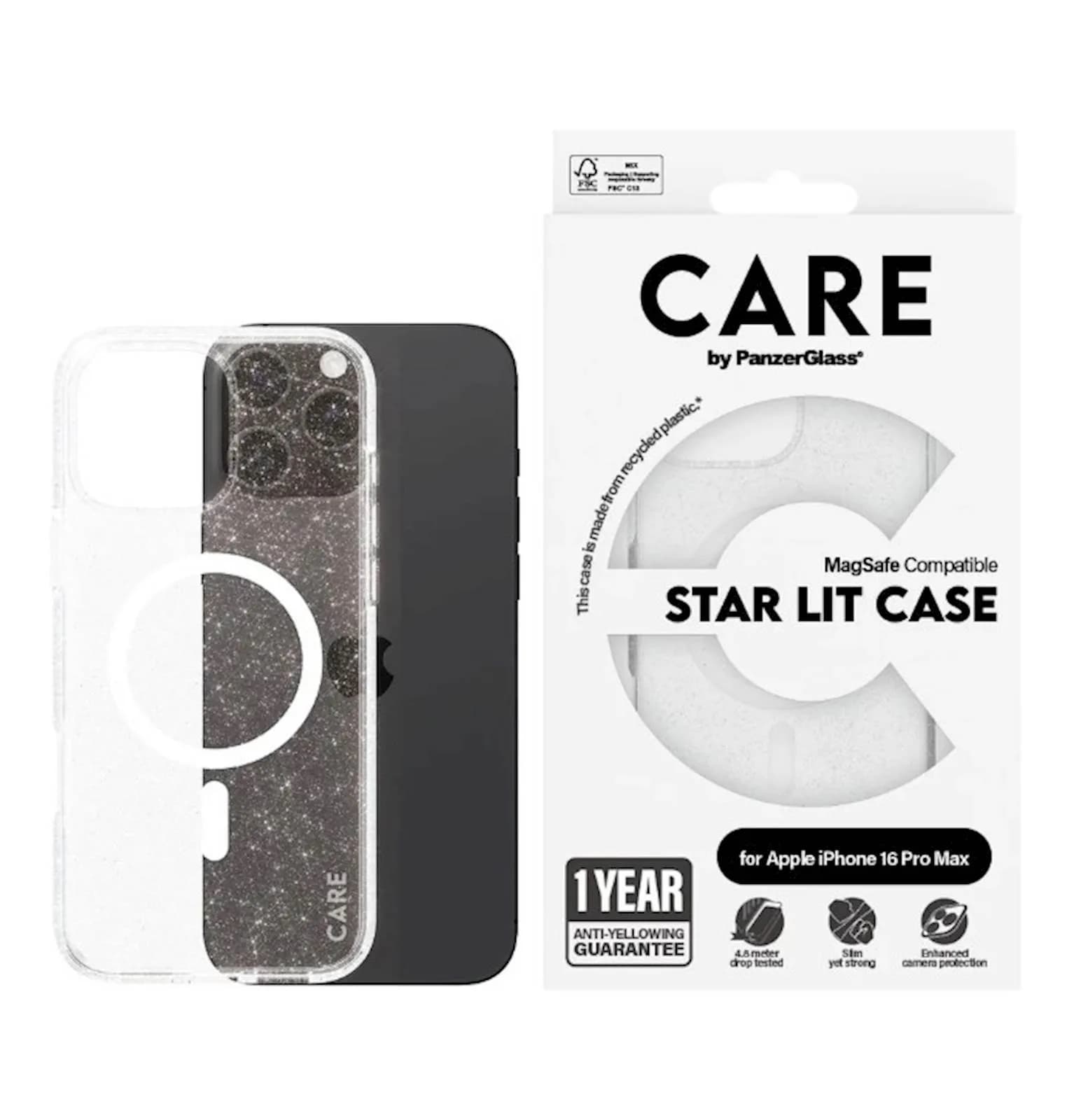 PanzerGlass Zaštitni okvir Care StarLit MS iPhone 16Pro Max