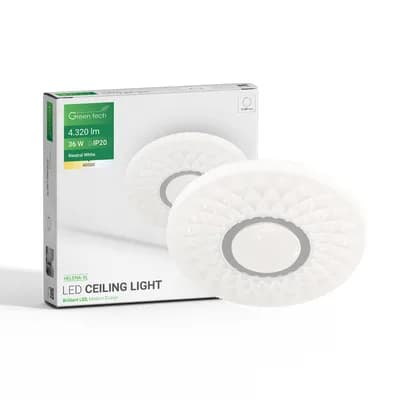 LED plafonjera Green Tech 36W, 4000K, fi 50cm