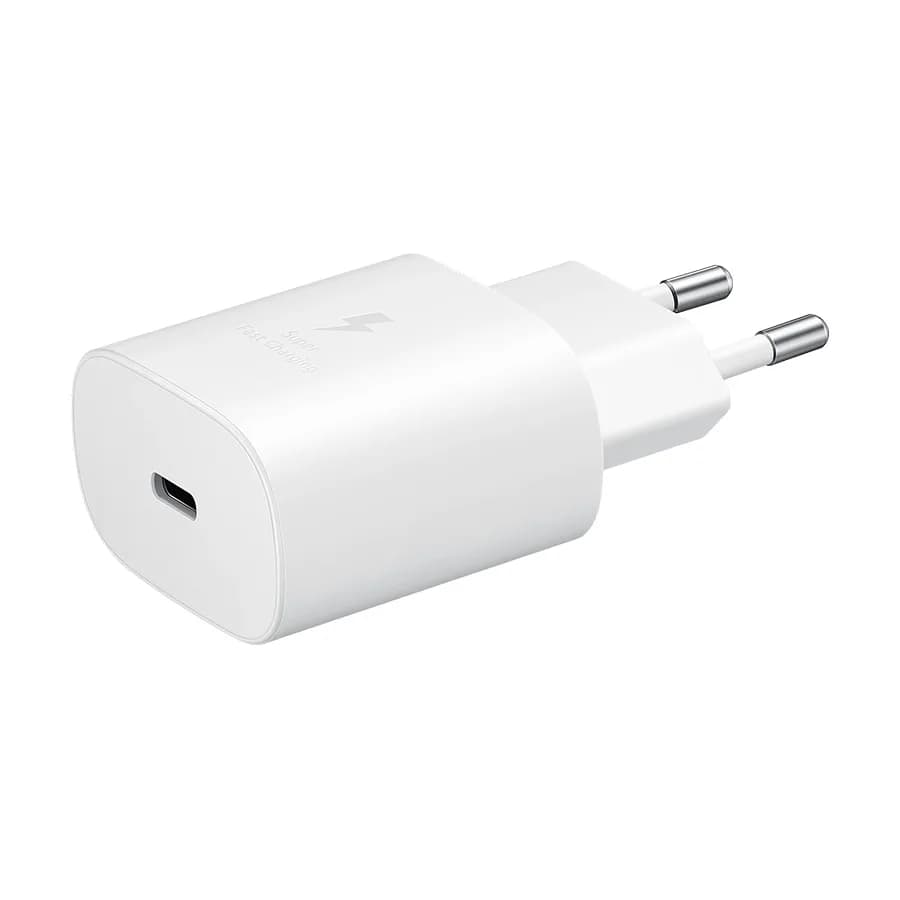 Punjač SAMSUNG ORG. 25W Super Fast Charging Type-C Wall Charger White EP-TA800NWEGEU