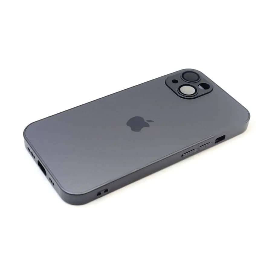 TPU AG STAKLENA KUĆA ZA IPHONE 14 GRAPHITE