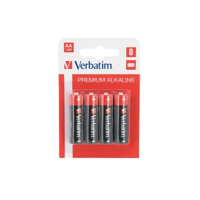 Alkalne baterije AA Verbatim, 4/1, 1.5V