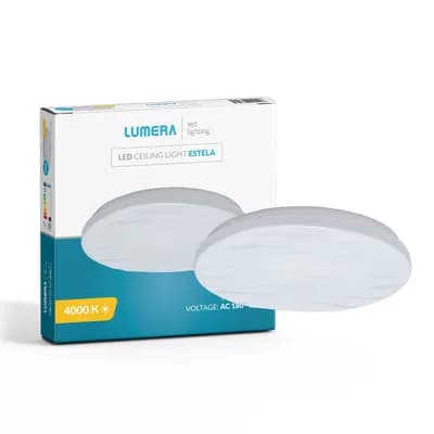 LED plafonjera Lumera Lighting Estela, 18W, 4000K, promjer 35cm, zvjezdano nebo