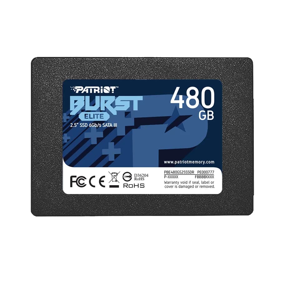SSD Patriot 480GB 2.5" PBE480GS25SSDR