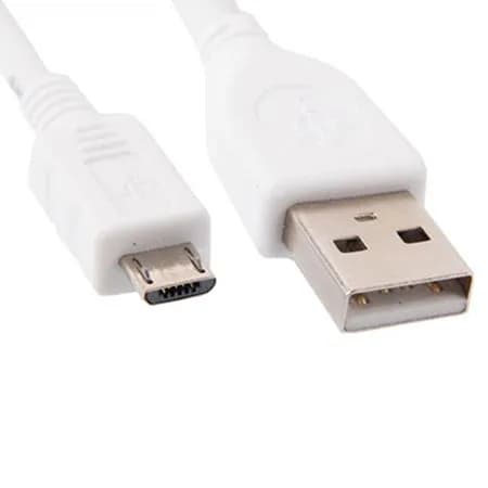 USB 2,0 kabal A-microB 0.5m, GEMBIRD CCP-mUSB2-AMBM-W-0.5M