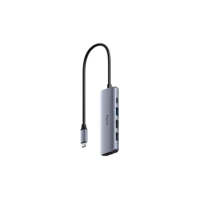 USB-C hub Cudy UH405, HDMI 4K, 5-u-1
