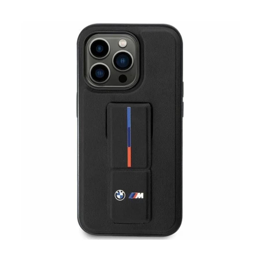 ORIGINALNA FUTROLA BMW GRIP HOT STAMP HARDCASE BMHCP14M22GSLK ZA IPHONE 14 PLUS CRNA